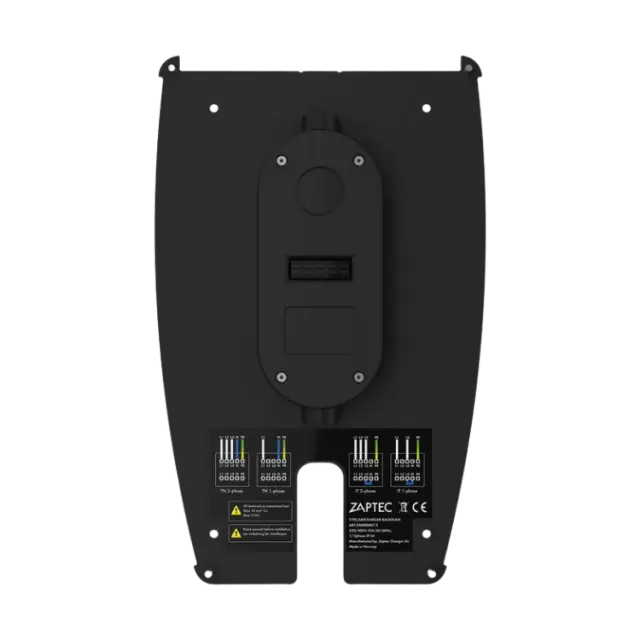 Zaptec Pro backplate
